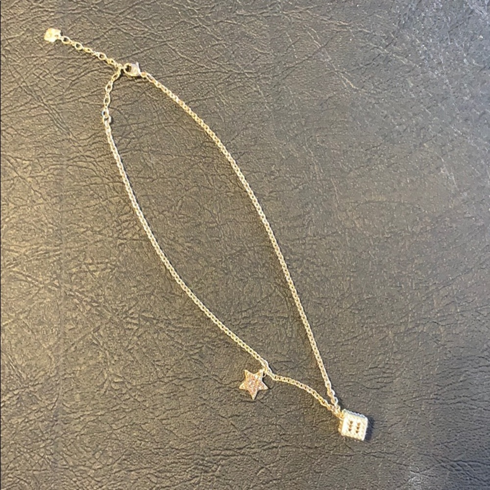 Swarovski Crystal Die and Star Chain